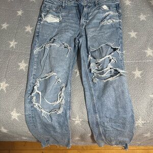 American eagle mom jeans
